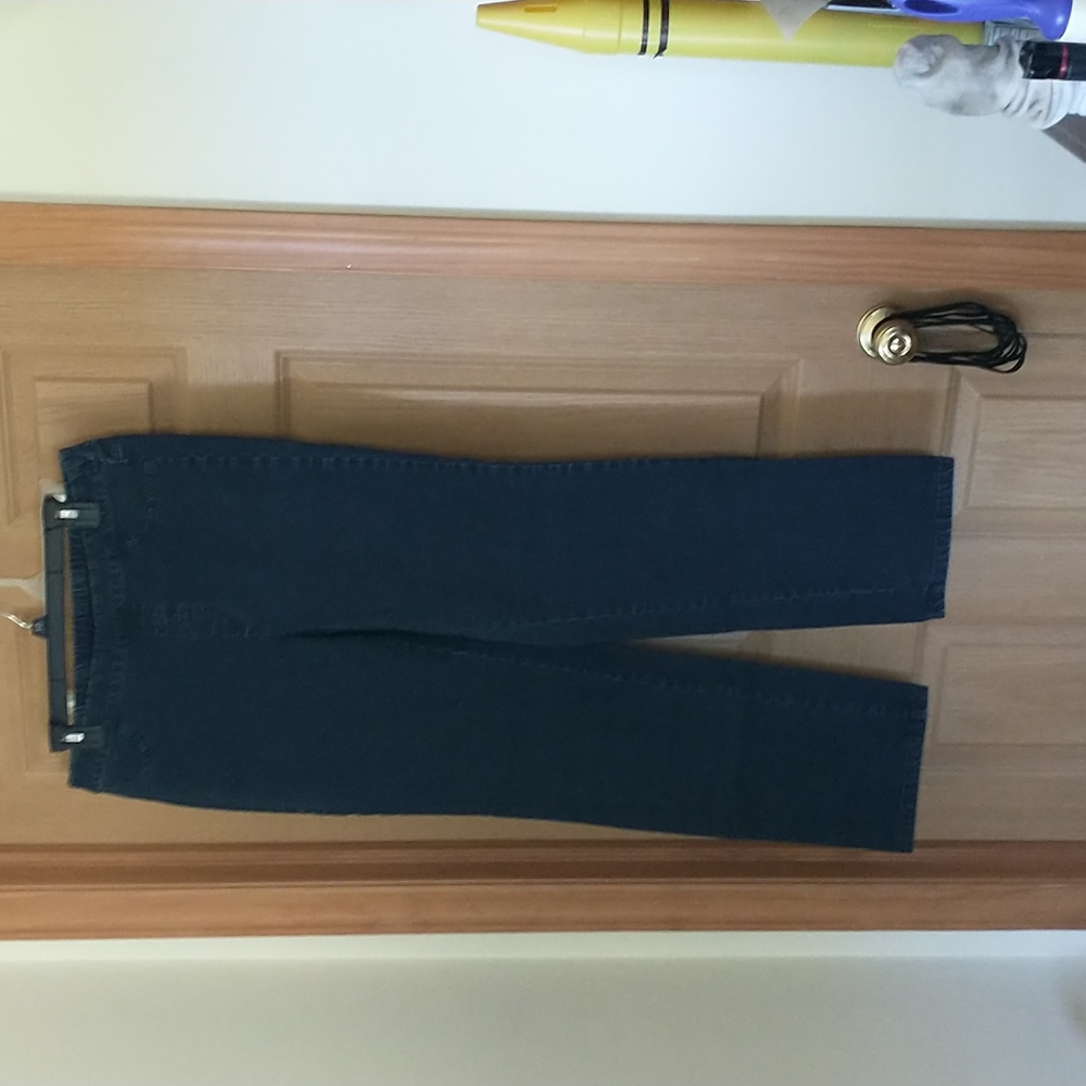 Isaac Mizrahi Pull On Denim Jeans